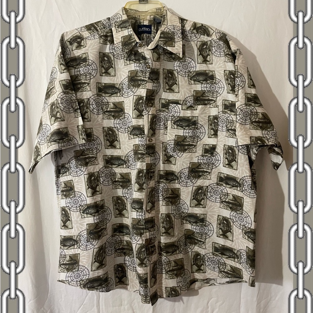 Puritan Patterned Men's Shirt